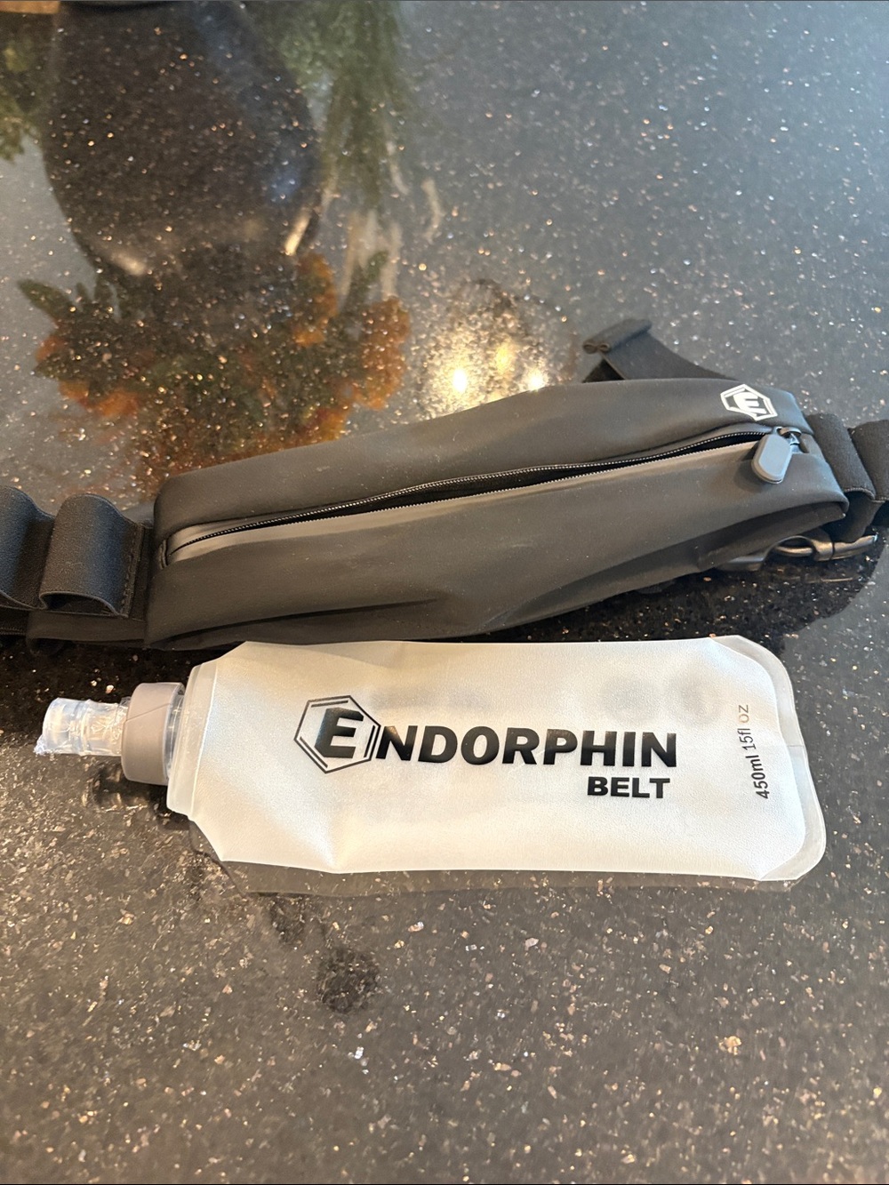 Hydration Running Belt - Black
